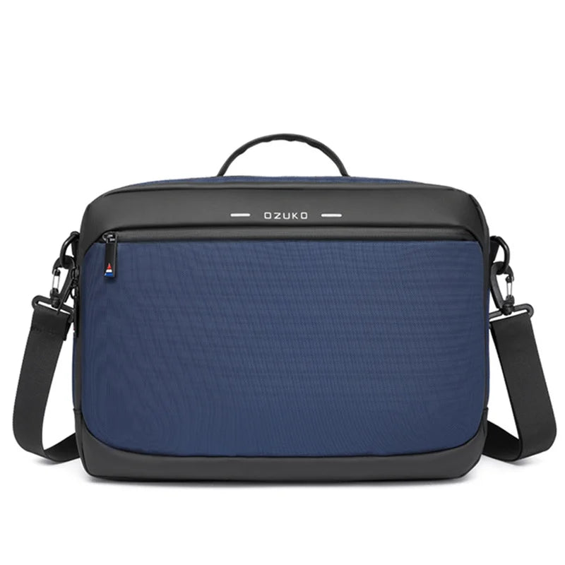 OZUKO Ipad bag  Men's Shoulder Bag Waterproof Oxford Male Travel Bags Casual 13 14 15.6 inch Notebook Laptop Bag Case Handbag