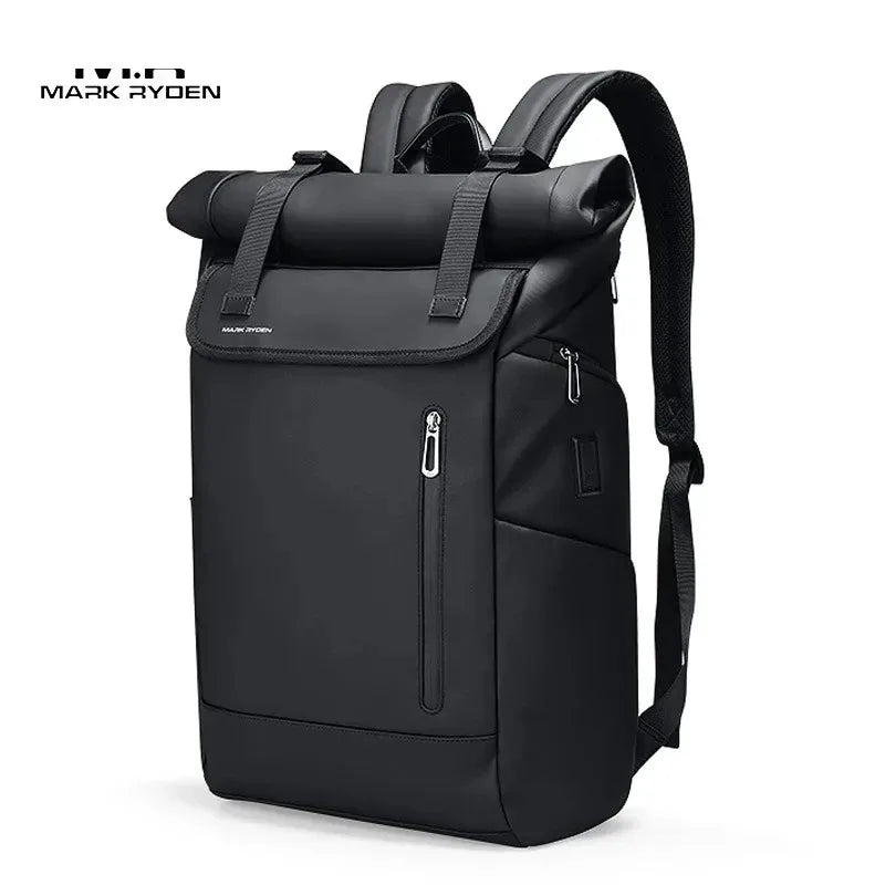 OZUKO Men Backpack Fashion Schoolbag for teenager Male 15.6 inch Laptop Backpacks Water Repellent Oxford Travel Bag USB Mochila