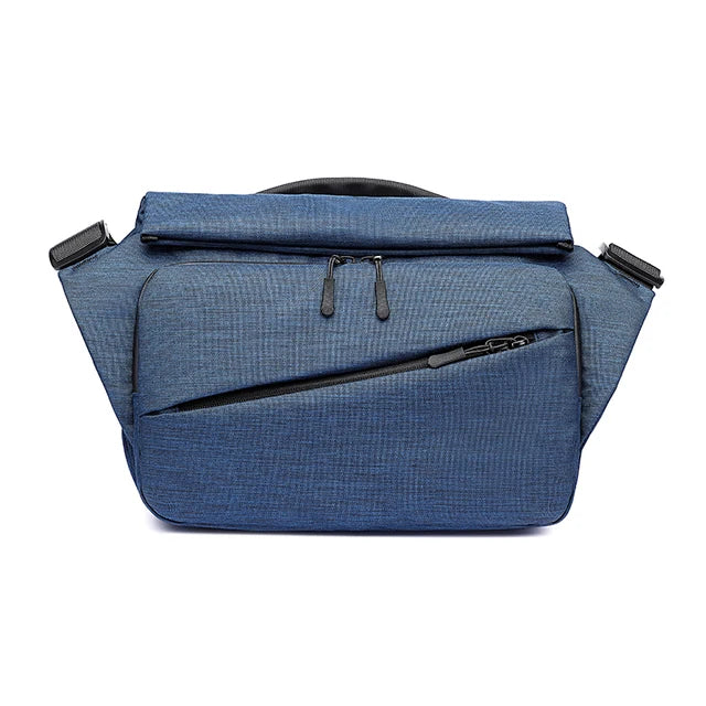 OZUKO Men Crossbody Bags Male Messenger Bag USB Charging Multifunction Riding Waterproof Shoulder Bag Travel Bag Men New