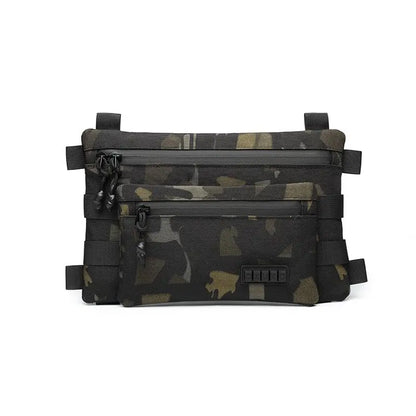 OZUKO Men's Chest Bag Waterproof Satchel for Men and Women Leisure Sports One-shoulder BMessenger Bag