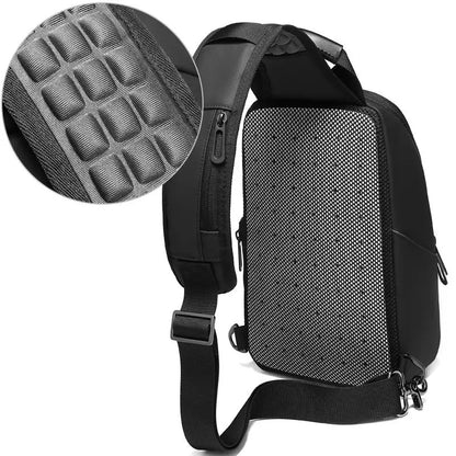 OZUKO Men's Waterproof Crossbody Bag High Quality Male Messenger Shoulder Bag Short Trip Casual Sling Bags for 9.7 inch iPad New