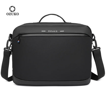OZUKO Messenger Bag men Laptop 14 Inch Handbag Men's Casual Briefcase Man Business Shoulder male Messenger Crossbody Bags
