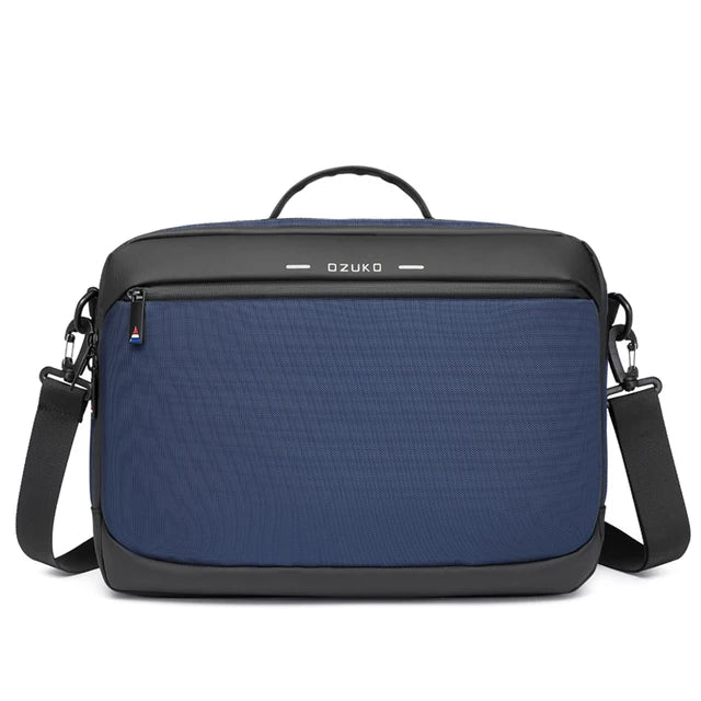 OZUKO Messenger Bag men Laptop 14 Inch Handbag Men's Casual Briefcase Man Business Shoulder male Messenger Crossbody Bags