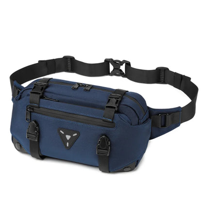 OZUKO Motorcycle leg bag Handbag Chest Bag Multifunctional Large Capacity Casual Fanny Pack Male sports cycling Fanny Pack