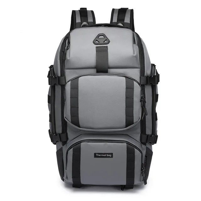 OZUKO Multifunction Men Backpack Large Capacity Waterproof Backpacks 17 Laptop Backpack Travel Business Male USB Charging Bag