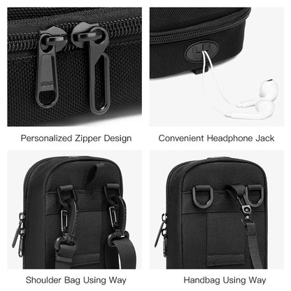 OZUKO Sling bag Fashion Men Crossbody Bag High Quality Waterproof Male Shoulder Messenger Bags for Teenage Small Clutch Handbag