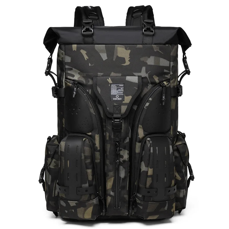 OZUKO Tactical Backpack  Attack Bag Molle System Bags Backpacks Outdoor Sport Backpack Camping Walking Backpacks