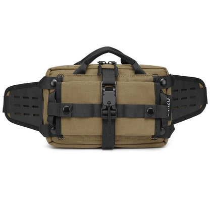 OZUKO Tactical belt bag Waist Bag Sports Chest Pack Waterproof Shoulder Belt Bag EDC Crossbody Bags for Hunting Camping Hiking