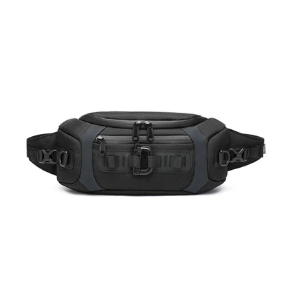 OZUKO Waist Bag Fashion Men Outdoor Sports Tactical Fanny Pack Multifunction Waterproof Male Chest Bag Mens Crossbody Bags Bum