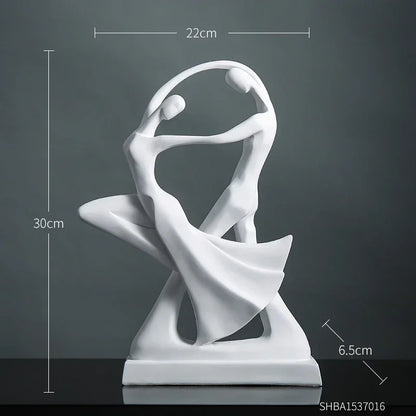 One Piece Resin Statue Figure Home Decoration Accessories For Living Room Modern Abstract Sculpture Art Office Desk Decor Gifts