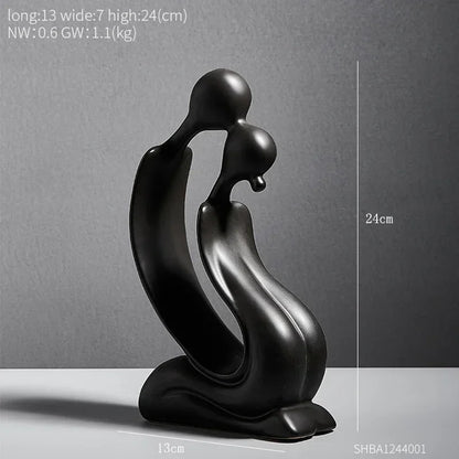One Piece Resin Statue Figure Home Decoration Accessories For Living Room Modern Abstract Sculpture Art Office Desk Decor Gifts