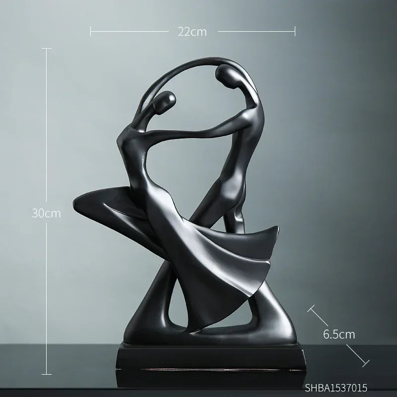 One Piece Resin Statue Figure Home Decoration Accessories For Living Room Modern Abstract Sculpture Art Office Desk Decor Gifts