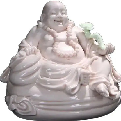 Ornaments ceramic Maitreya car Buddha car luxury perfume seat car accessories