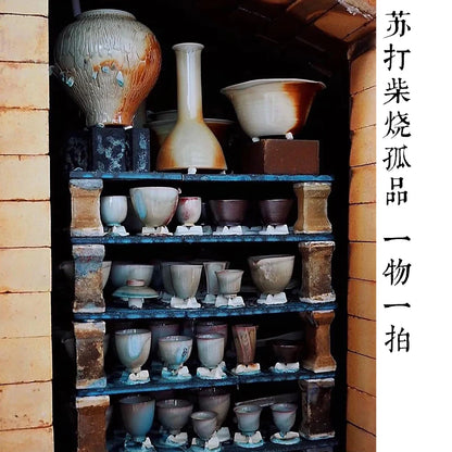 Orphan works soda firewood masters cup jingdezhen kiln ceramic cups household utensils ceramic cup single cup by hand