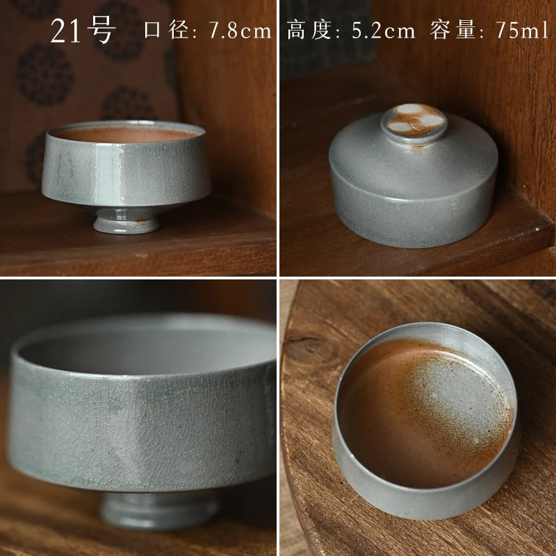 Orphan works soda firewood masters cup jingdezhen kiln ceramic cups household utensils ceramic cup single cup by hand