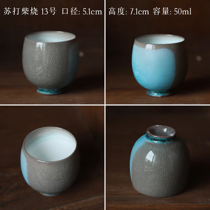 Orphan works soda firewood masters cup jingdezhen kiln ceramic cups household utensils ceramic cup single cup by hand