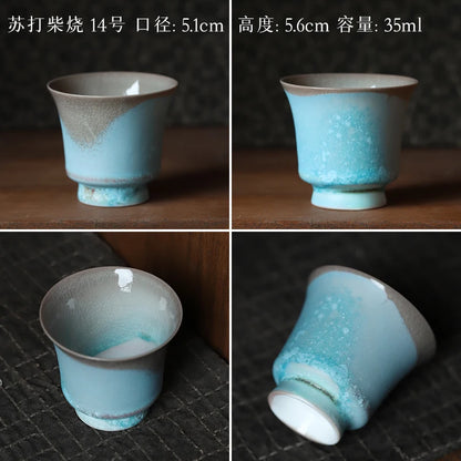 Orphan works soda firewood masters cup jingdezhen kiln ceramic cups household utensils ceramic cup single cup by hand