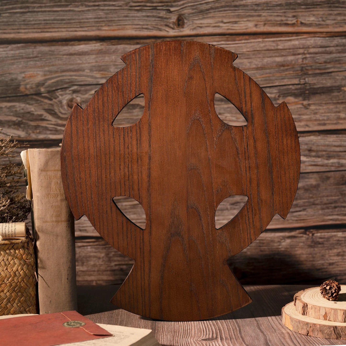 Orthodox Archangel Cross Christian Home Wall Decoration Wood Sculpture Tabletop Decoration St. Michael's Church Decoration