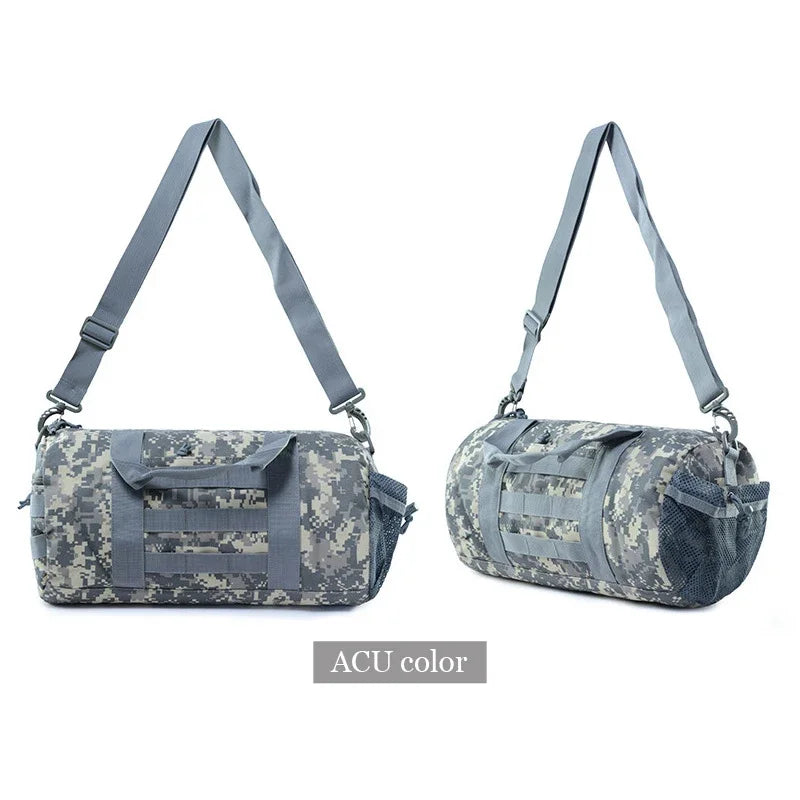 Outdoor Army Molle Sling Bags Tactical Military Camo Bag Men Hiking Travel Fishing Camping Hand Waterproof Shoulder Rucksack 20L
