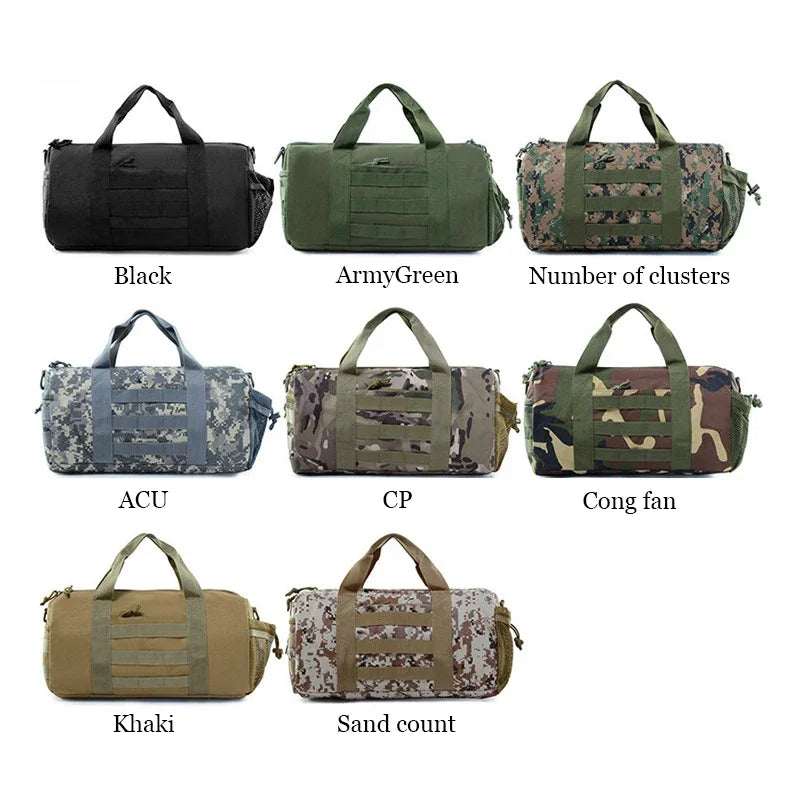 Outdoor Army Molle Sling Bags Tactical Military Camo Bag Men Hiking Travel Fishing Camping Hand Waterproof Shoulder Rucksack 20L
