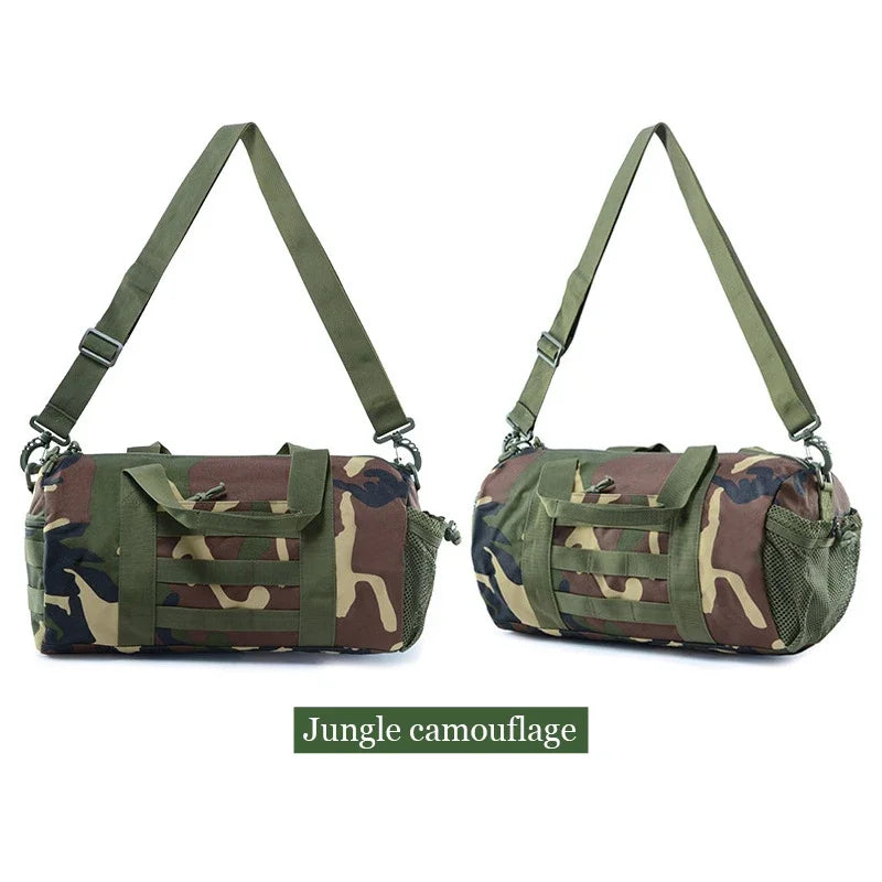Outdoor Army Molle Sling Bags Tactical Military Camo Bag Men Hiking Travel Fishing Camping Hand Waterproof Shoulder Rucksack 20L