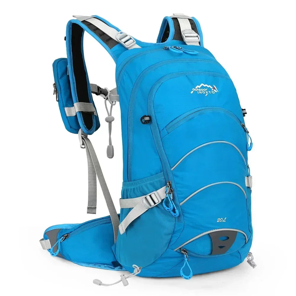 Outdoor Backpack 20L Bracket Waterproof Hiking Cycling Mountaineering Bag Water Bag Backpack Lightweight Camping