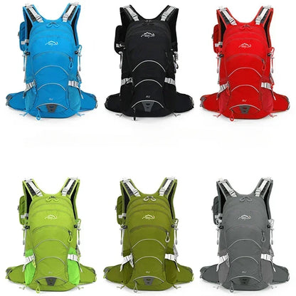 Outdoor Backpack 20L Bracket Waterproof Hiking Cycling Mountaineering Bag Water Bag Backpack Lightweight Camping