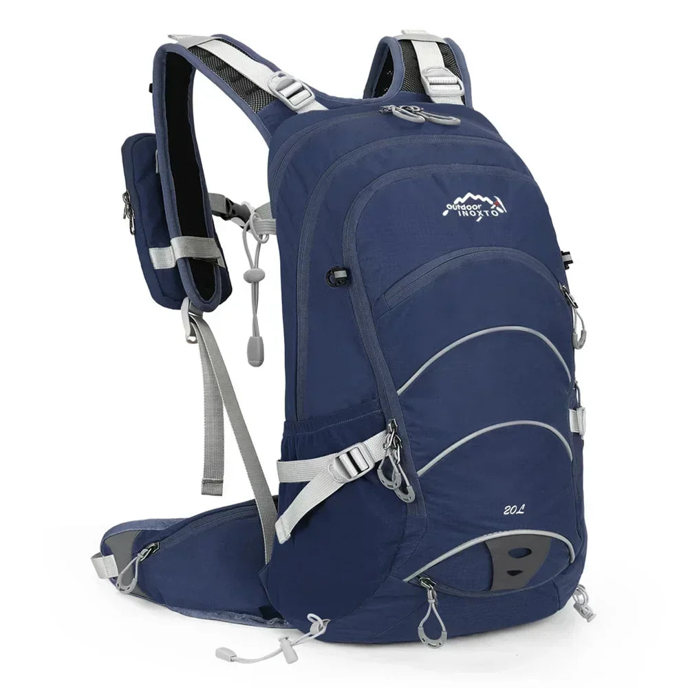Outdoor Backpack 20L Bracket Waterproof Hiking Cycling Mountaineering Bag Water Bag Backpack Lightweight Camping
