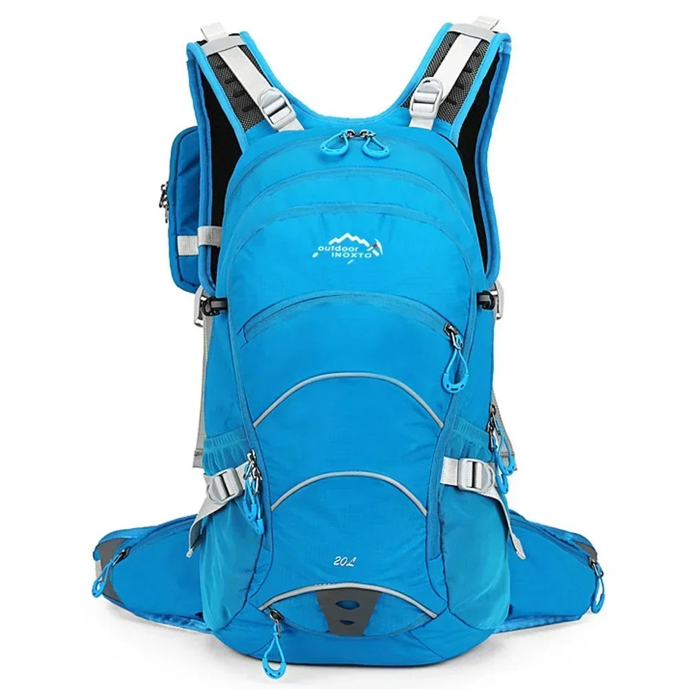Outdoor Backpack 20L Bracket Waterproof Hiking Cycling Mountaineering Bag Water Bag Backpack Lightweight Camping