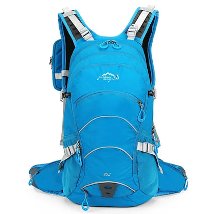 Outdoor Backpack 20L Bracket Waterproof Hiking Cycling Mountaineering Bag Water Bag Backpack Lightweight Camping