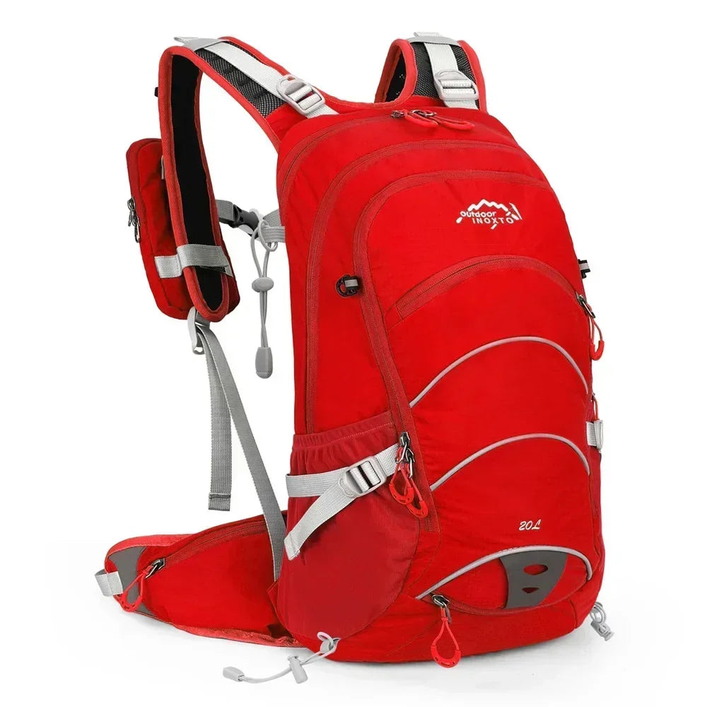 Outdoor Backpack 20L Bracket Waterproof Hiking Cycling Mountaineering Bag Water Bag Backpack Lightweight Camping