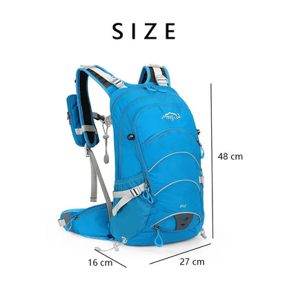 Outdoor Backpack 20L Bracket Waterproof Hiking Cycling Mountaineering Bag Water Bag Backpack Lightweight Camping
