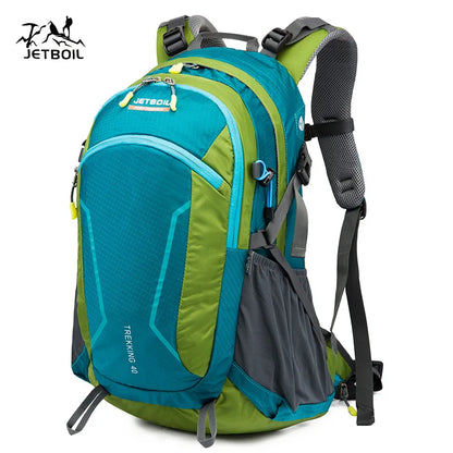 Outdoor Camping Travelling Mountain Waterproof Lightweight Packable Hiking Backpack with Rain Cover
