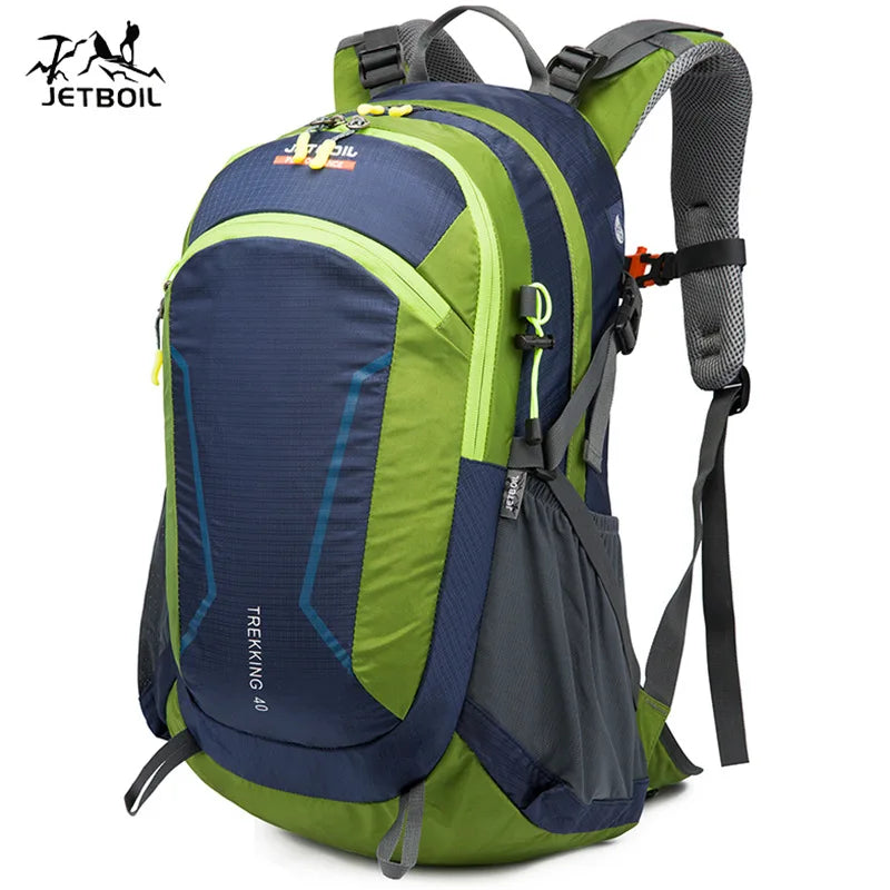 Outdoor Camping Travelling Mountain Waterproof Lightweight Packable Hiking Backpack with Rain Cover