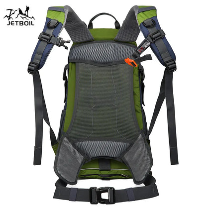Outdoor Camping Travelling Mountain Waterproof Lightweight Packable Hiking Backpack with Rain Cover