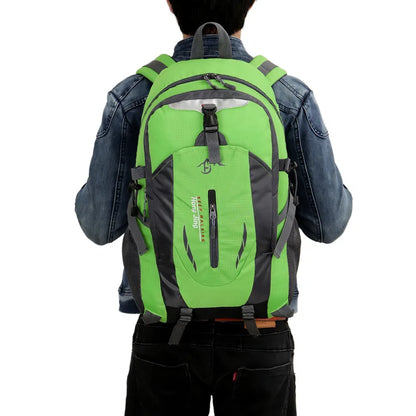 Outdoor Hiking Bag 40L Large Capacity Lightweight Travel Backpack Men's Backpack Waterproof Cycling Hiking Bag