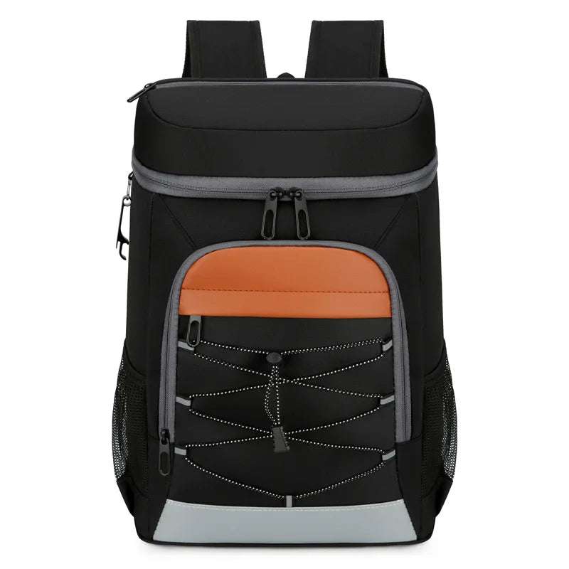 Outdoor Insulated Backpack Leakproof Lightweight Waterproof Large Capacity Camping Picnic Lunch Backpack