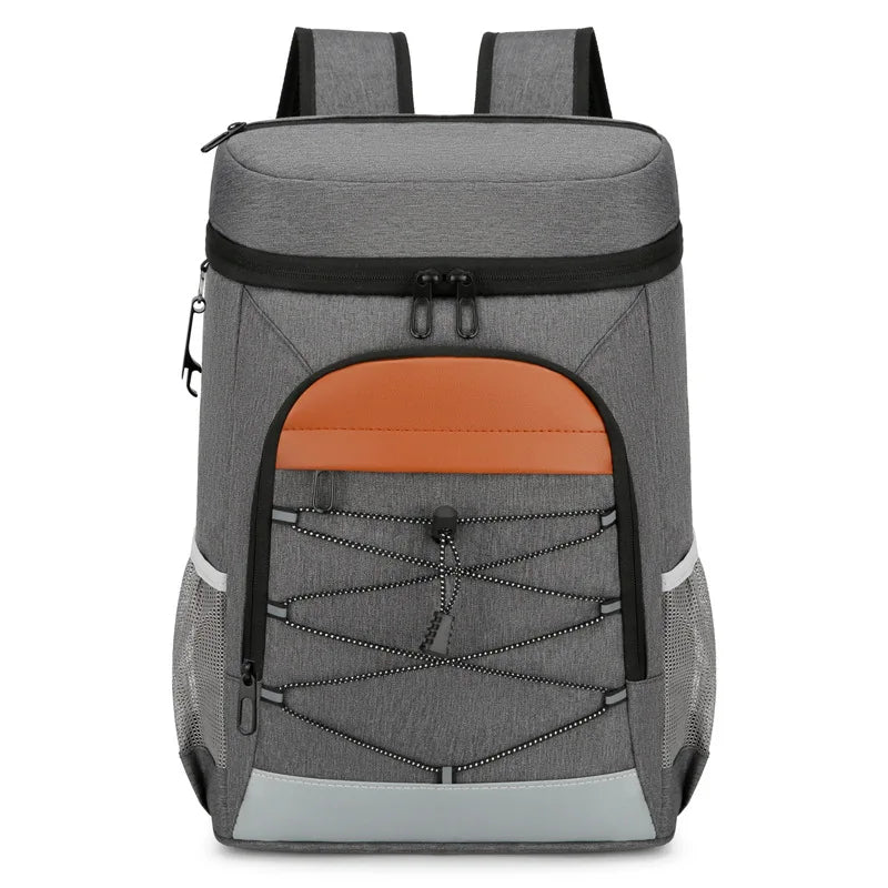 Outdoor Insulated Backpack Leakproof Lightweight Waterproof Large Capacity Camping Picnic Lunch Backpack