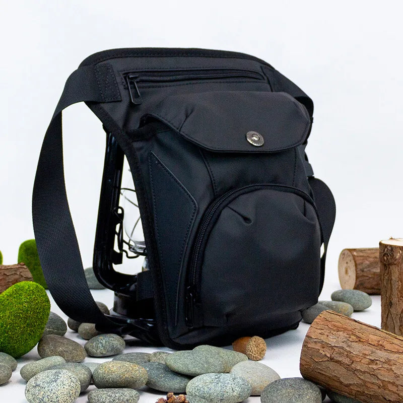 Outdoor Leg Bags Motorcycle Men Waist Pack Man Hip Belt Pouch Tactical Travel Phone Purse Thigh Fanny Pack Drop Leg Bag waistbag