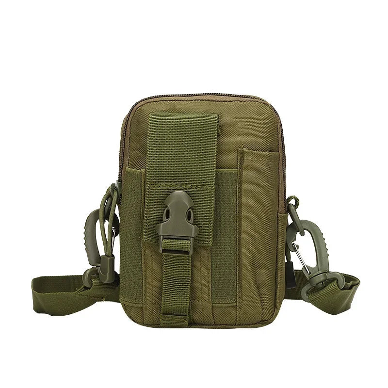 Outdoor Men Waist Pack Bum Bag Pouch Waterproof Tactical Military Sport Hunting Belt Molle Nylon Mobile Phone Bags Travel Tools