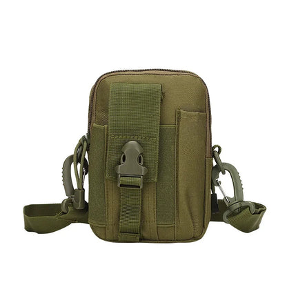 Outdoor Men Waist Pack Bum Bag Pouch Waterproof Tactical Military Sport Hunting Belt Molle Nylon Mobile Phone Bags Travel Tools