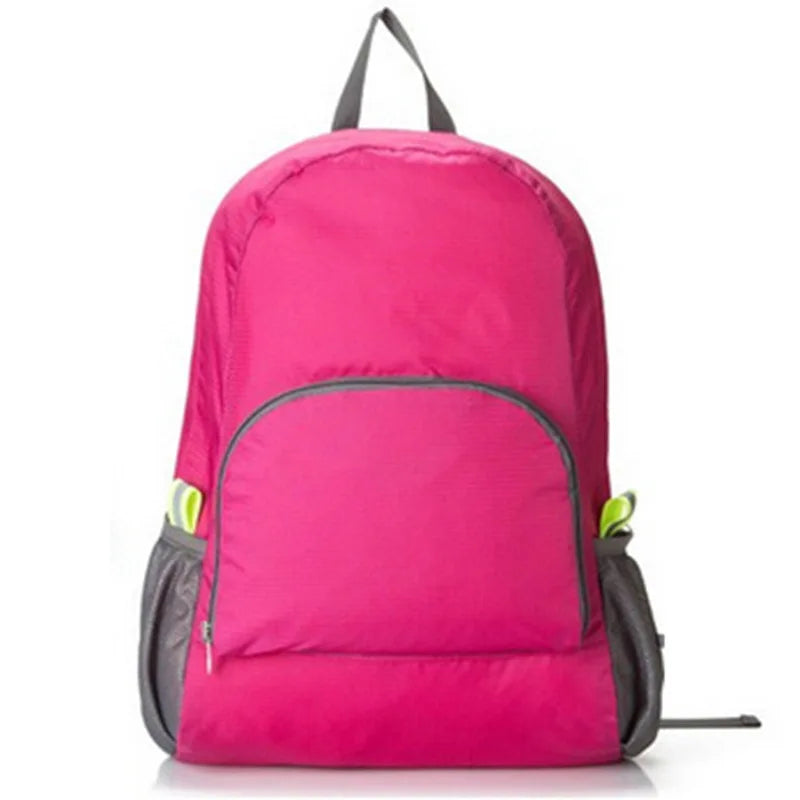 Outdoor Sports Mountaineering Leisure Backpack Foldable Travel Bag for Men and Women Same Style Bag Waterproof Travel Rucksack