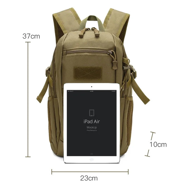 Outdoor Tactical Backpack 20L Waterproof Rucksacks Men Sport Travel Backpacks Camping Fishing Hunting Backpack Bags