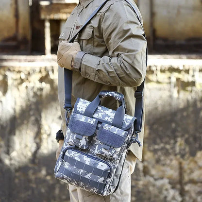 Outdoor Tactical Messenger Bag Handbag School Bag Camouflage Men's Tool Bags Waterproof Backpack Shoulder Bags