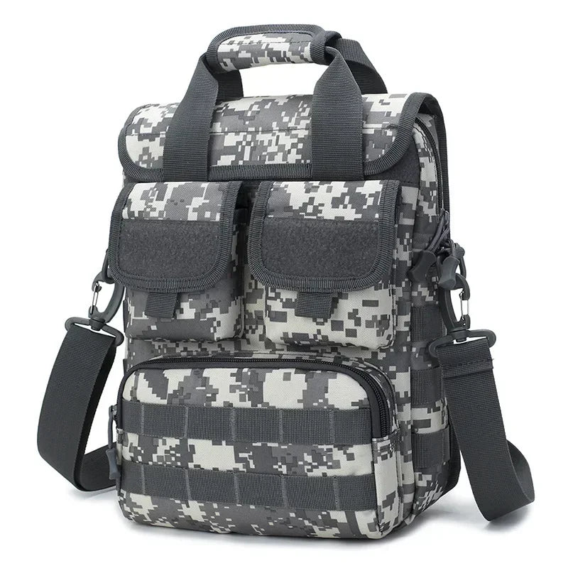 Outdoor Tactical Messenger Bag Handbag School Bag Camouflage Men's Tool Bags Waterproof Backpack Shoulder Bags