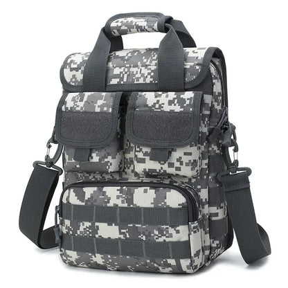 Outdoor Tactical Messenger Bag Handbag School Bag Camouflage Men's Tool Bags Waterproof Backpack Shoulder Bags
