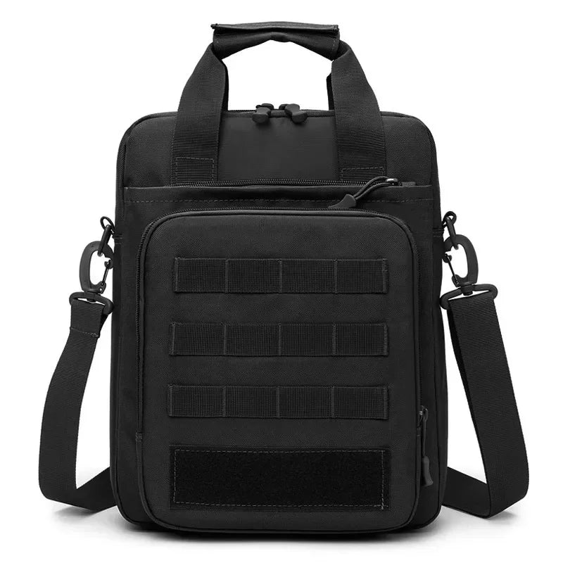 Outdoor Waterproof Shoulder Bag Men's Crossbody Bag Multifunction Tactical Bags Commuter Bag Handbag Nylon Bags
