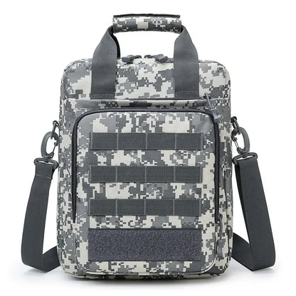 Outdoor Waterproof Shoulder Bag Men's Crossbody Bag Multifunction Tactical Bags Commuter Bag Handbag Nylon Bags
