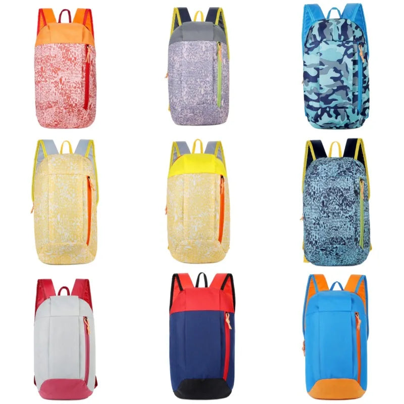 Outdoor Waterproof Travel Backpack Hiking and Cycling Fitness Bag Leisure Sports Backpack Middle School Student Bag Unisex