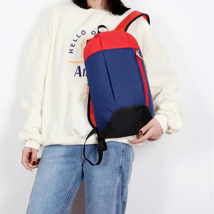 Outdoor Waterproof Travel Backpack Hiking and Cycling Fitness Bag Leisure Sports Backpack Middle School Student Bag Unisex